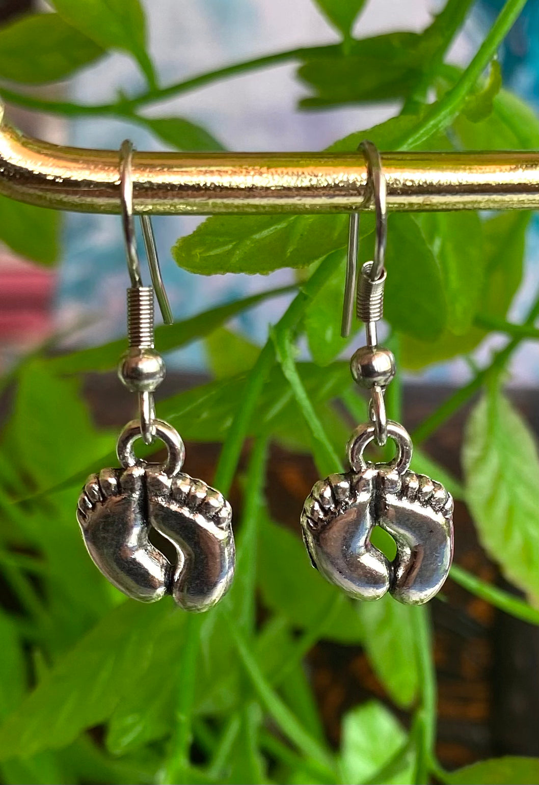 Feet Earrings