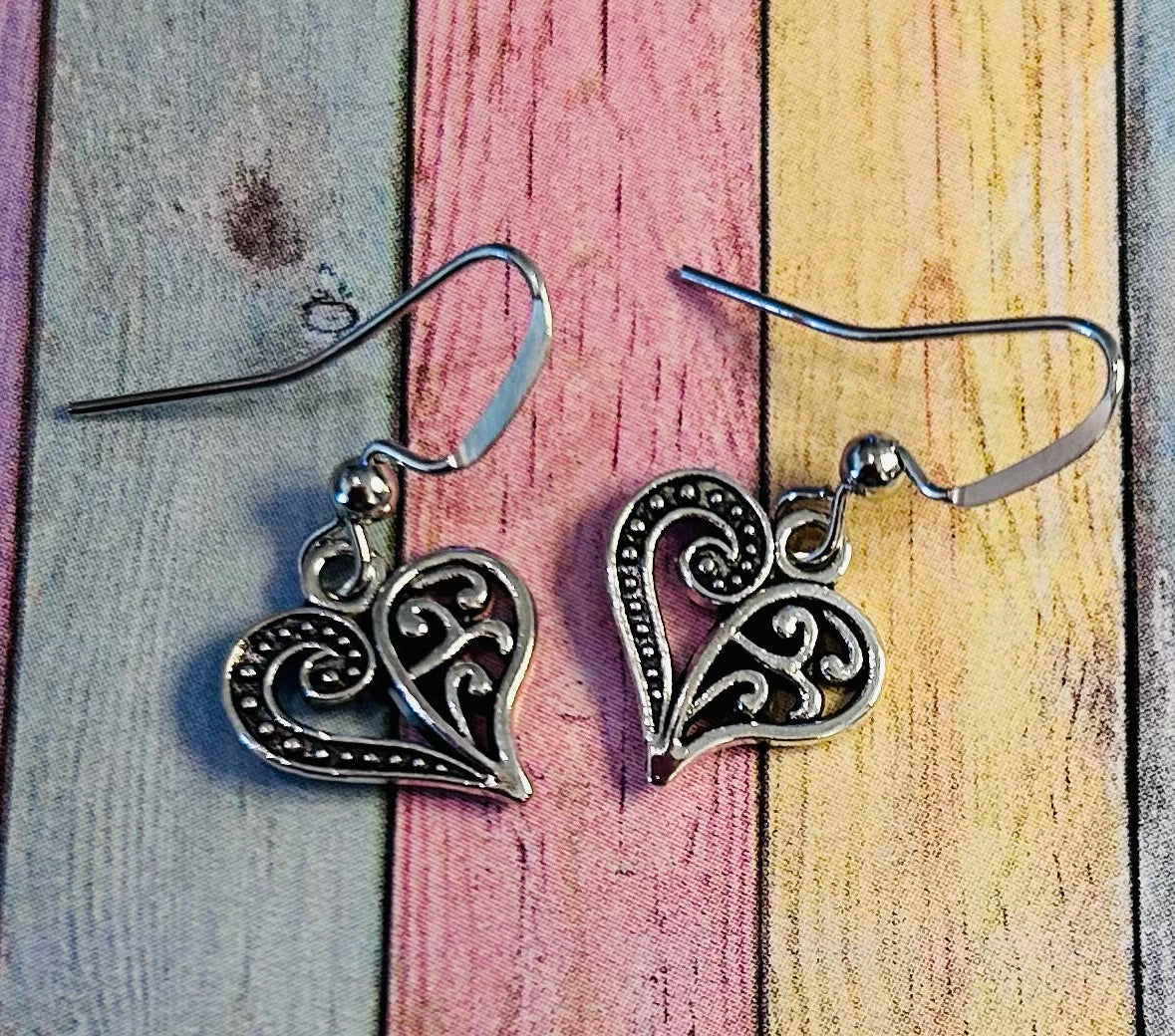 Heart Earrings - Small