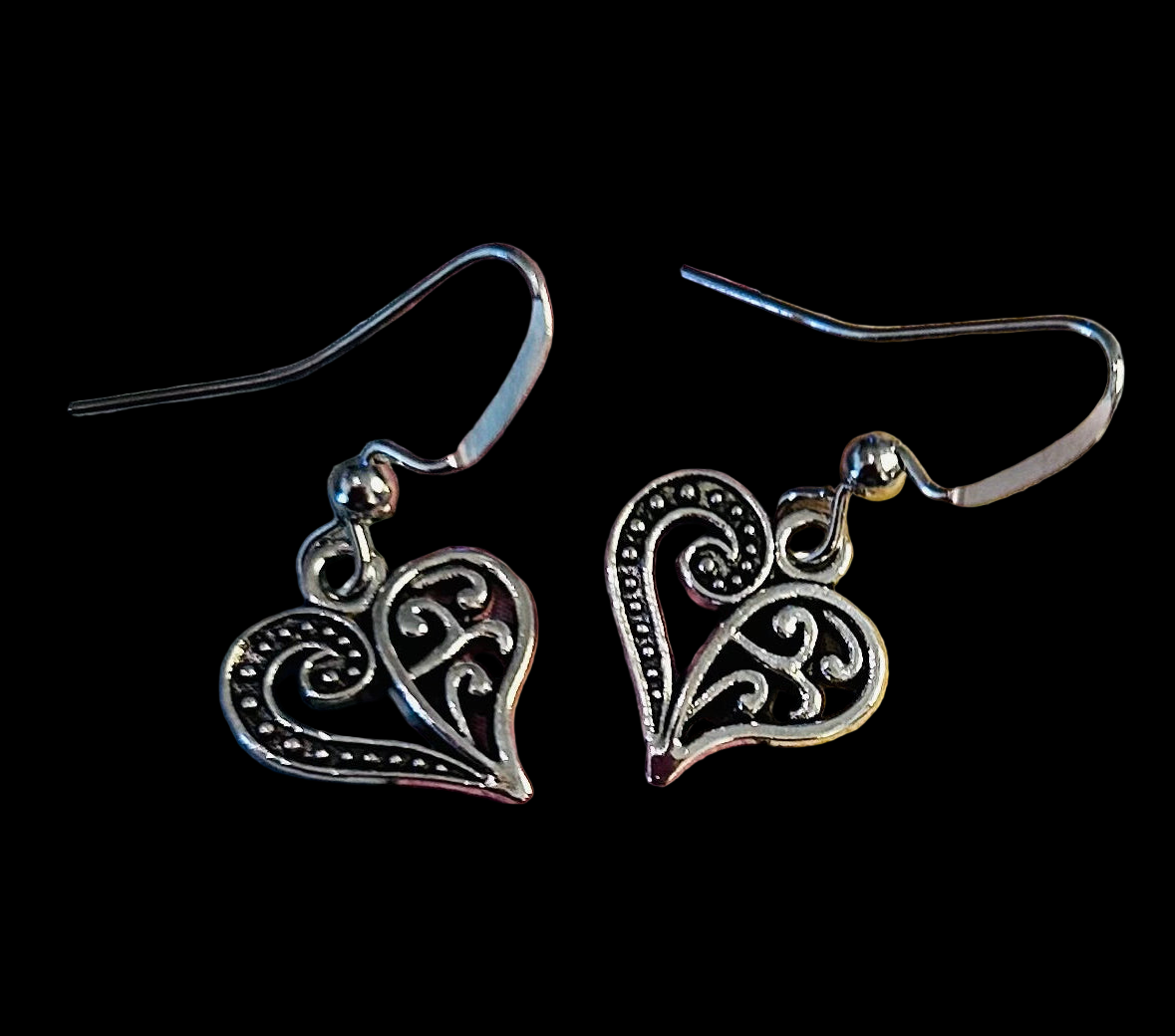 Heart Earrings - Small