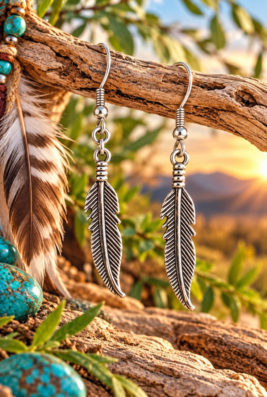 Feather Earrings
