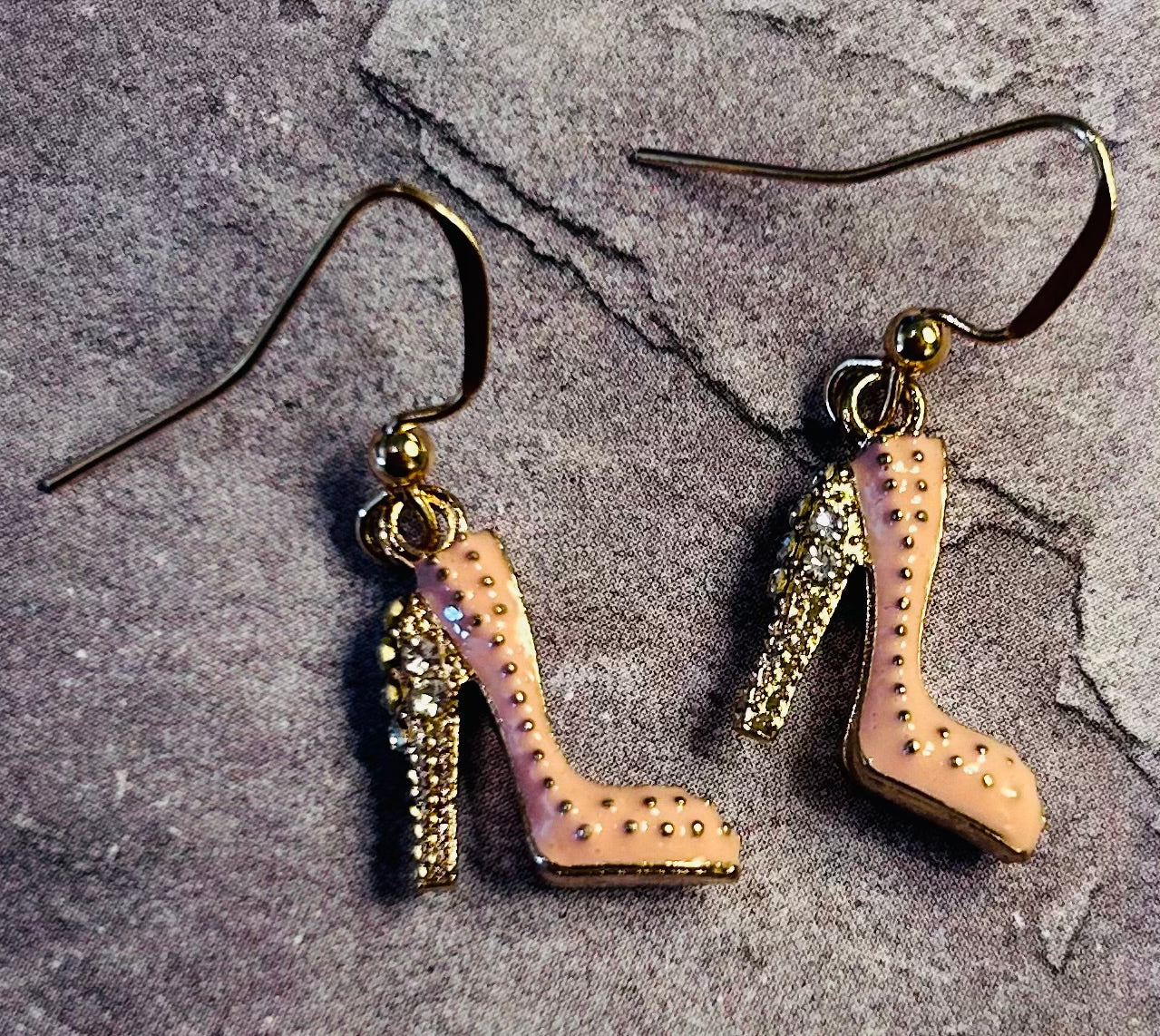 Stiletto High Heel Earrings