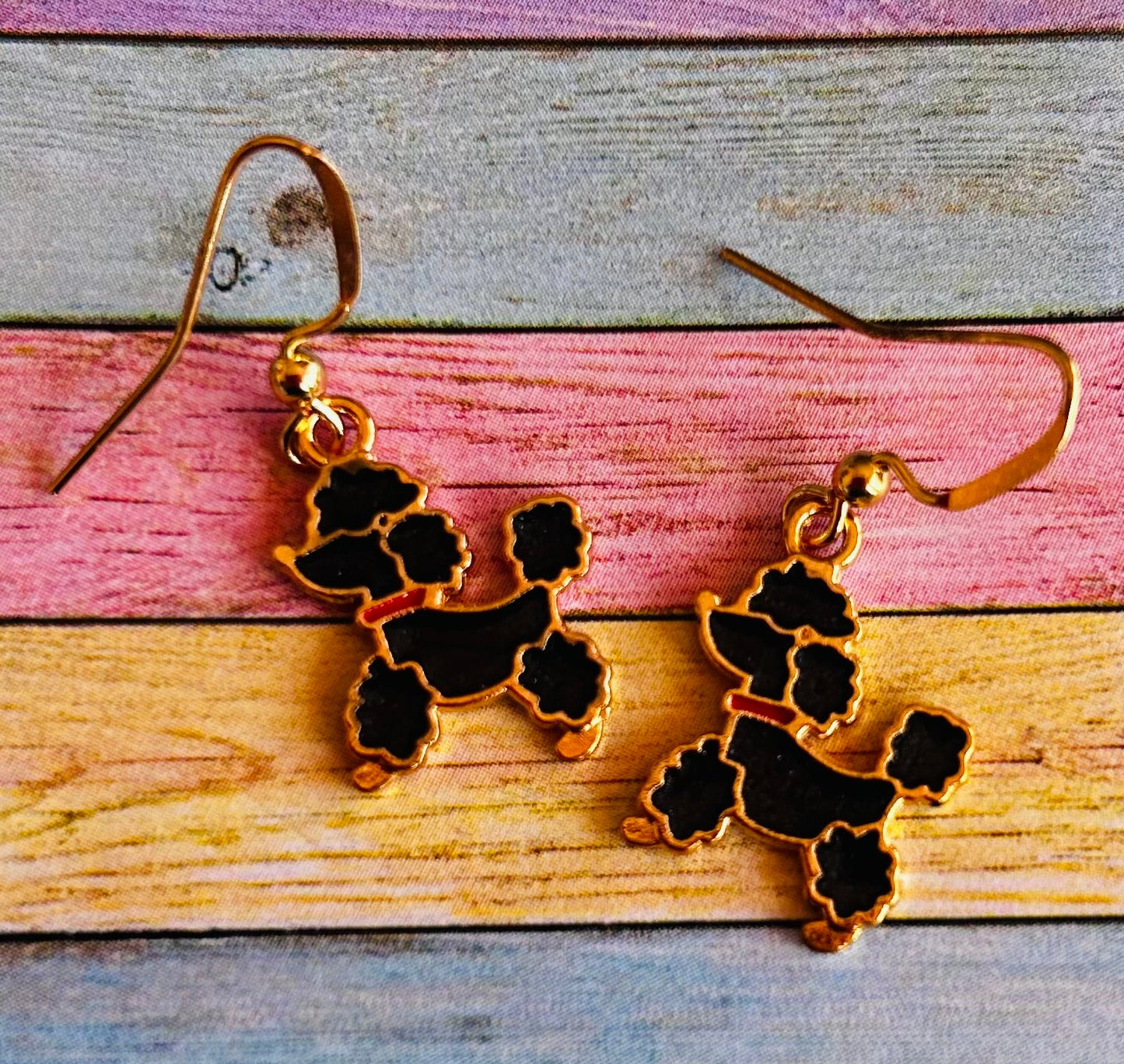 Poodle Earrings