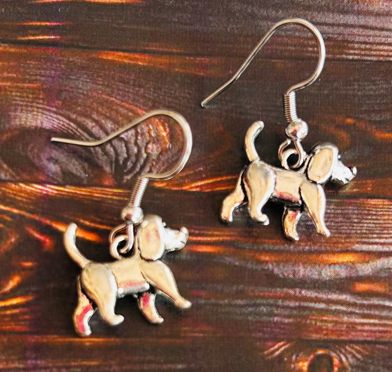 Dog Earrings