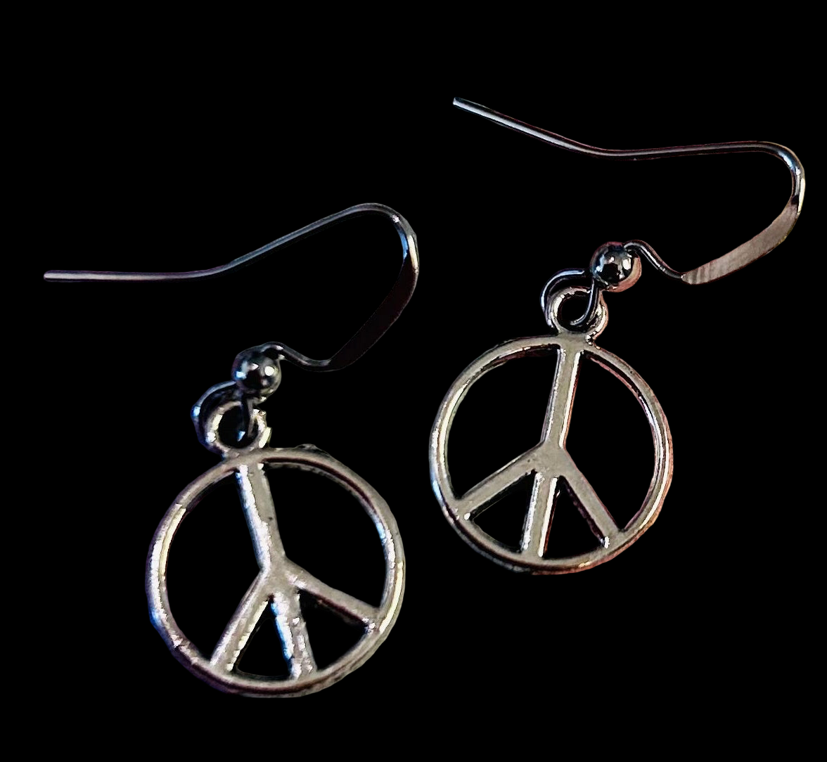 Peace Sign Earrings