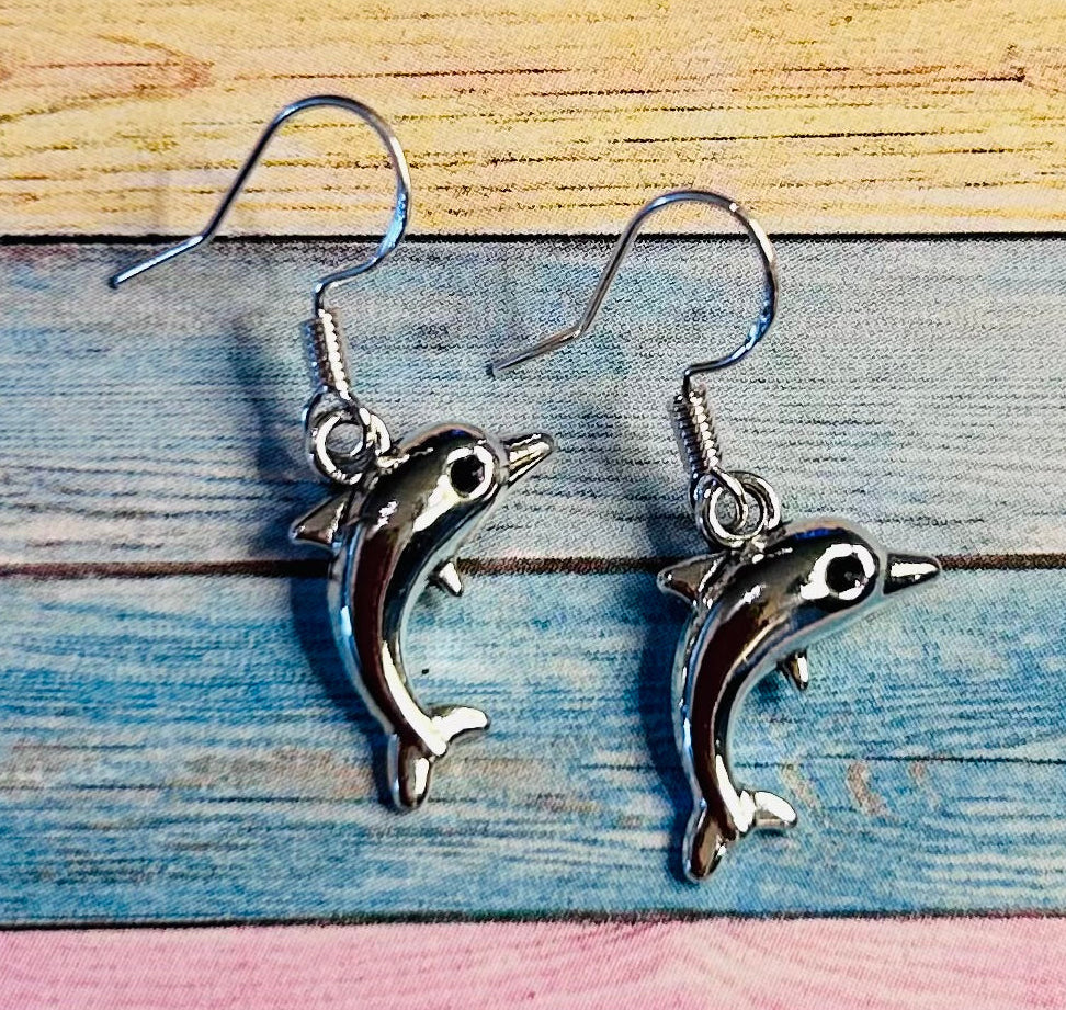 Dolphin Earrings - Small