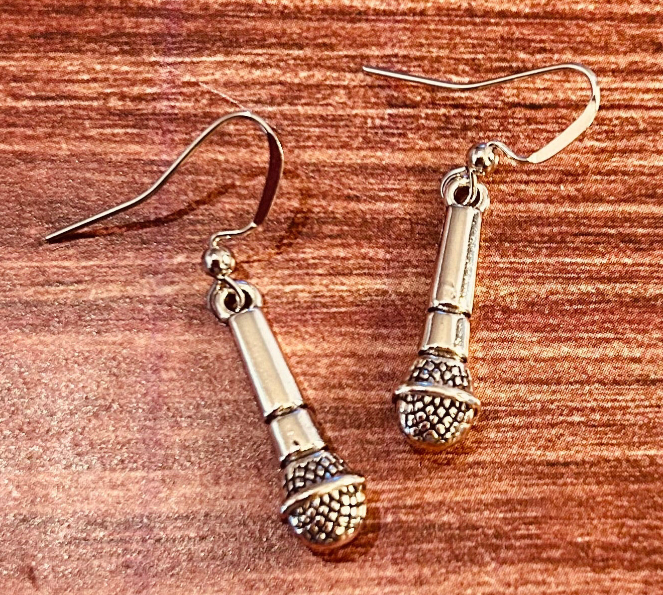 Microphone Earrings