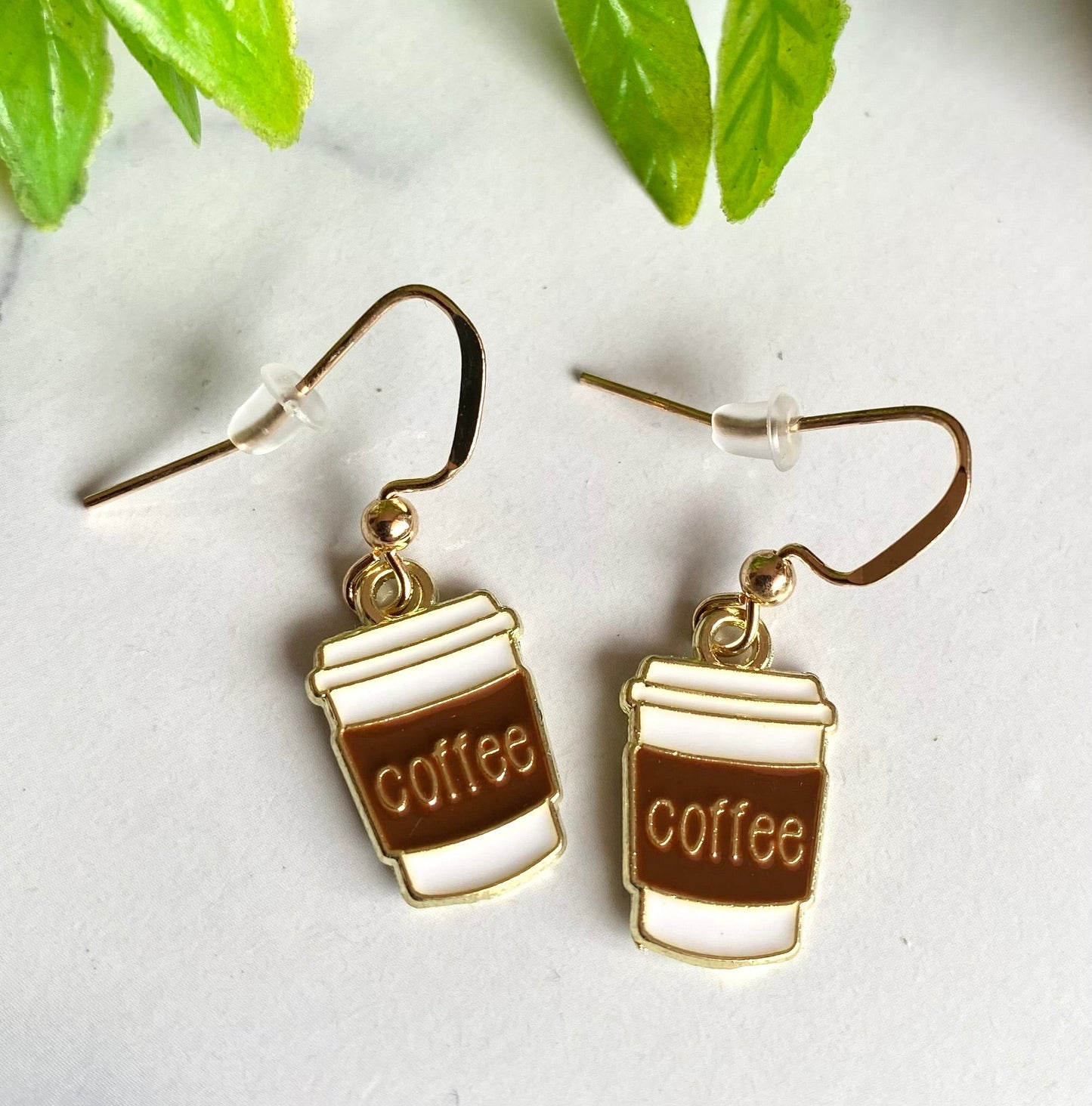 Coffee Earrings