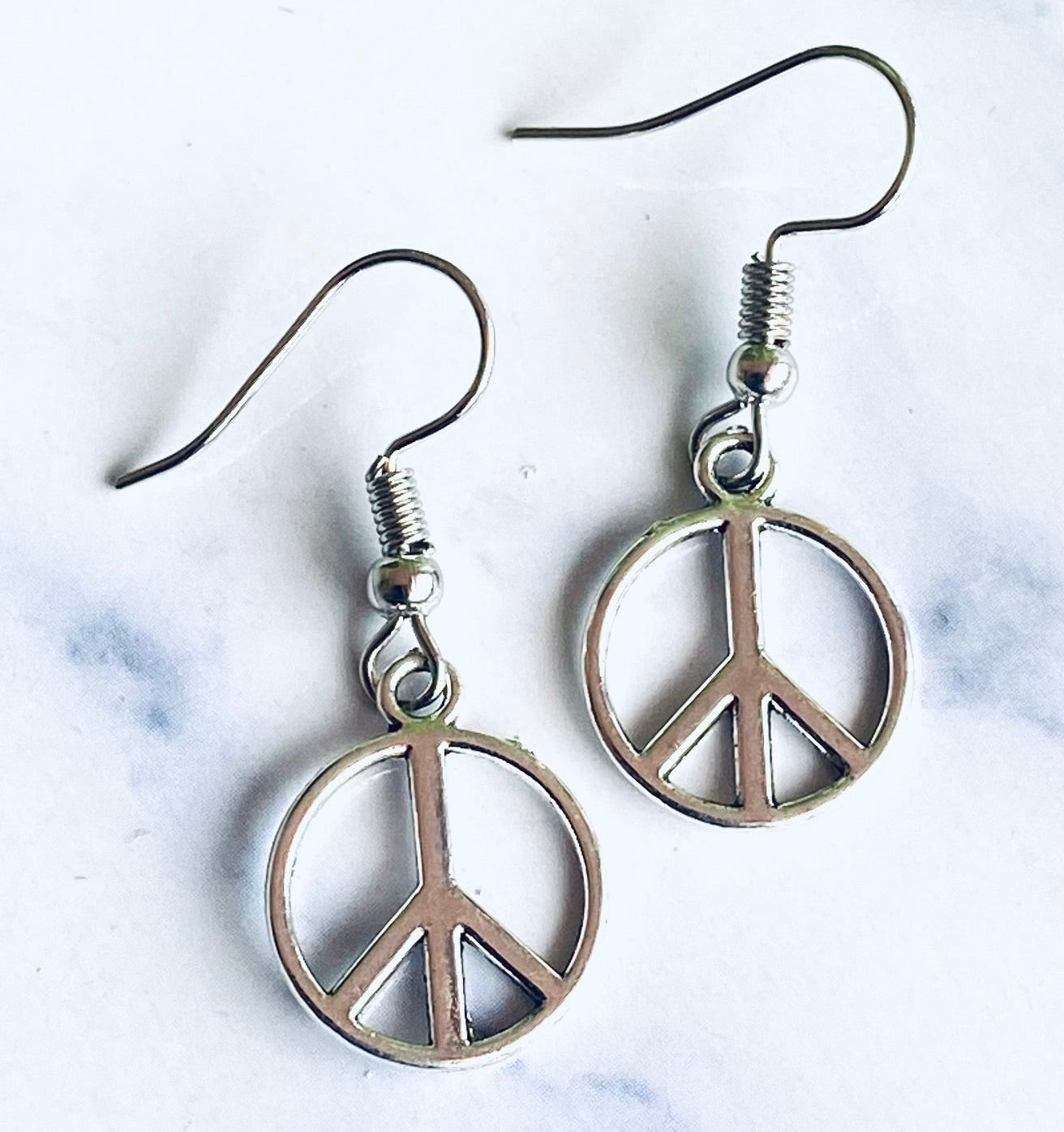 Peace Sign Earrings