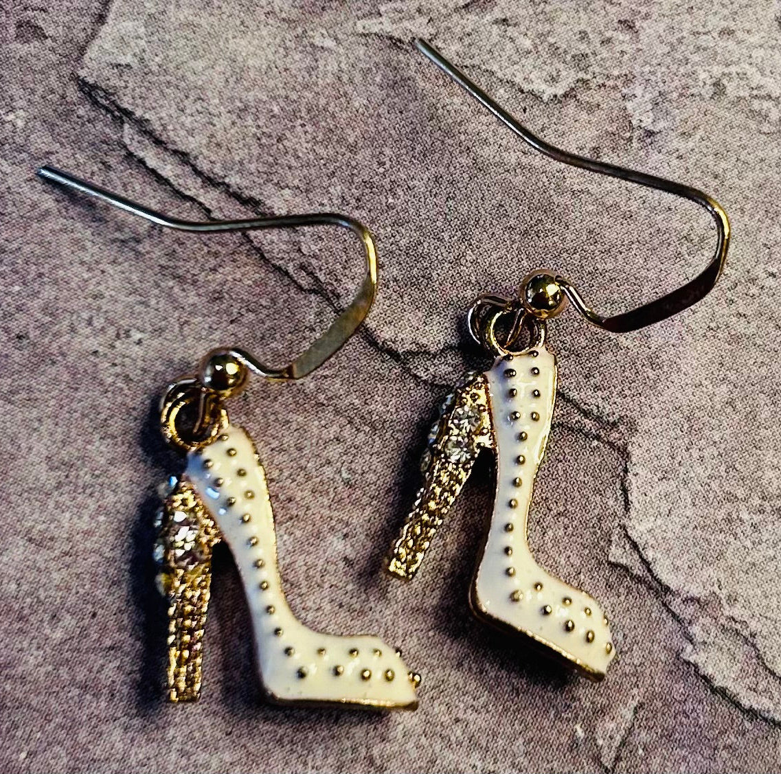 Stiletto High Heel Earrings