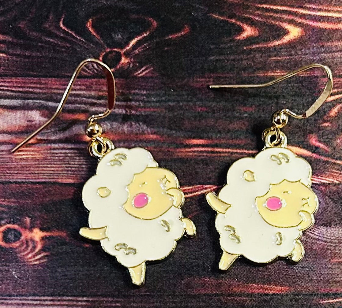 Sheep Earrings