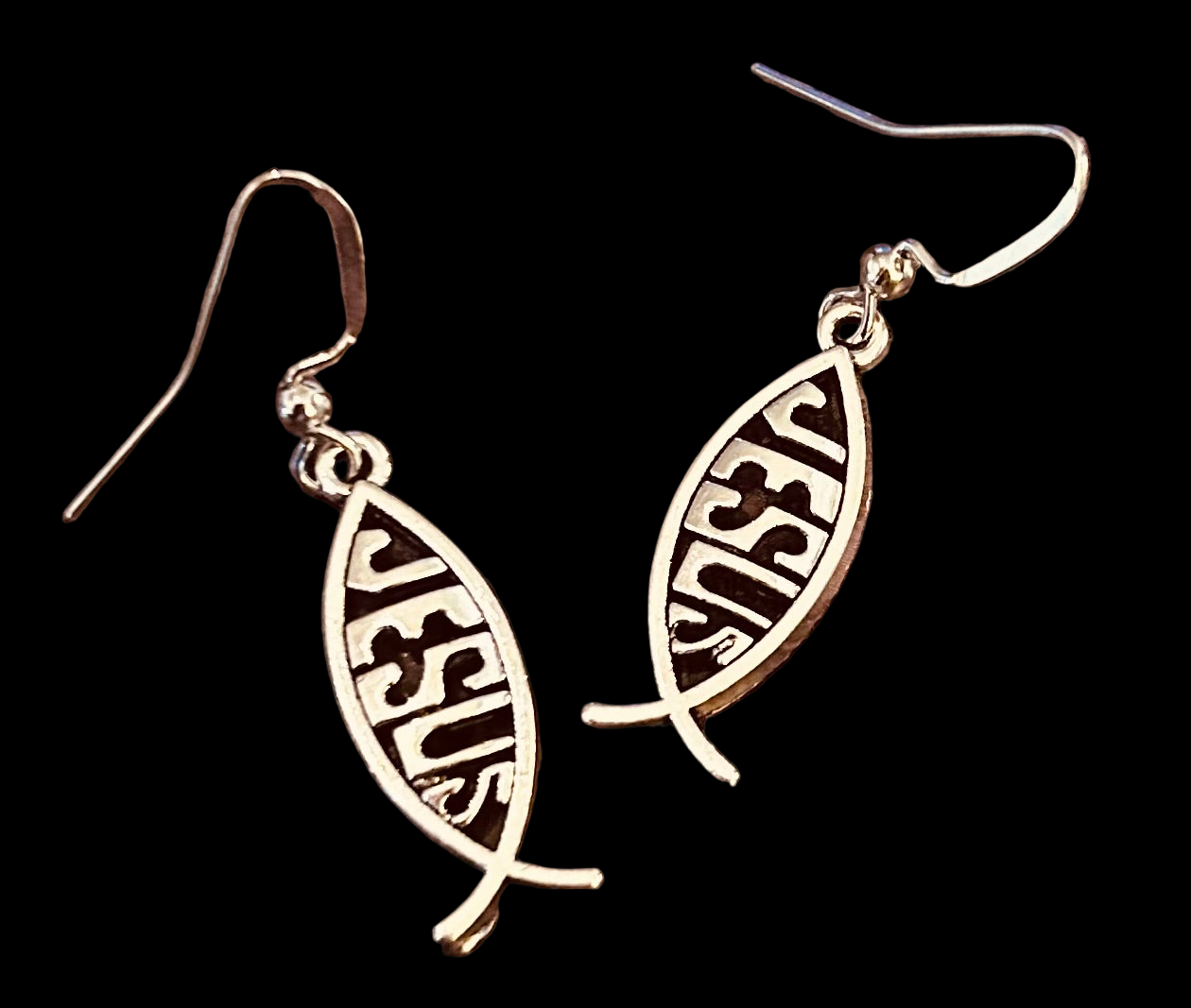 Jesus Earrings