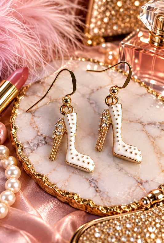 Stiletto High Heel Earrings