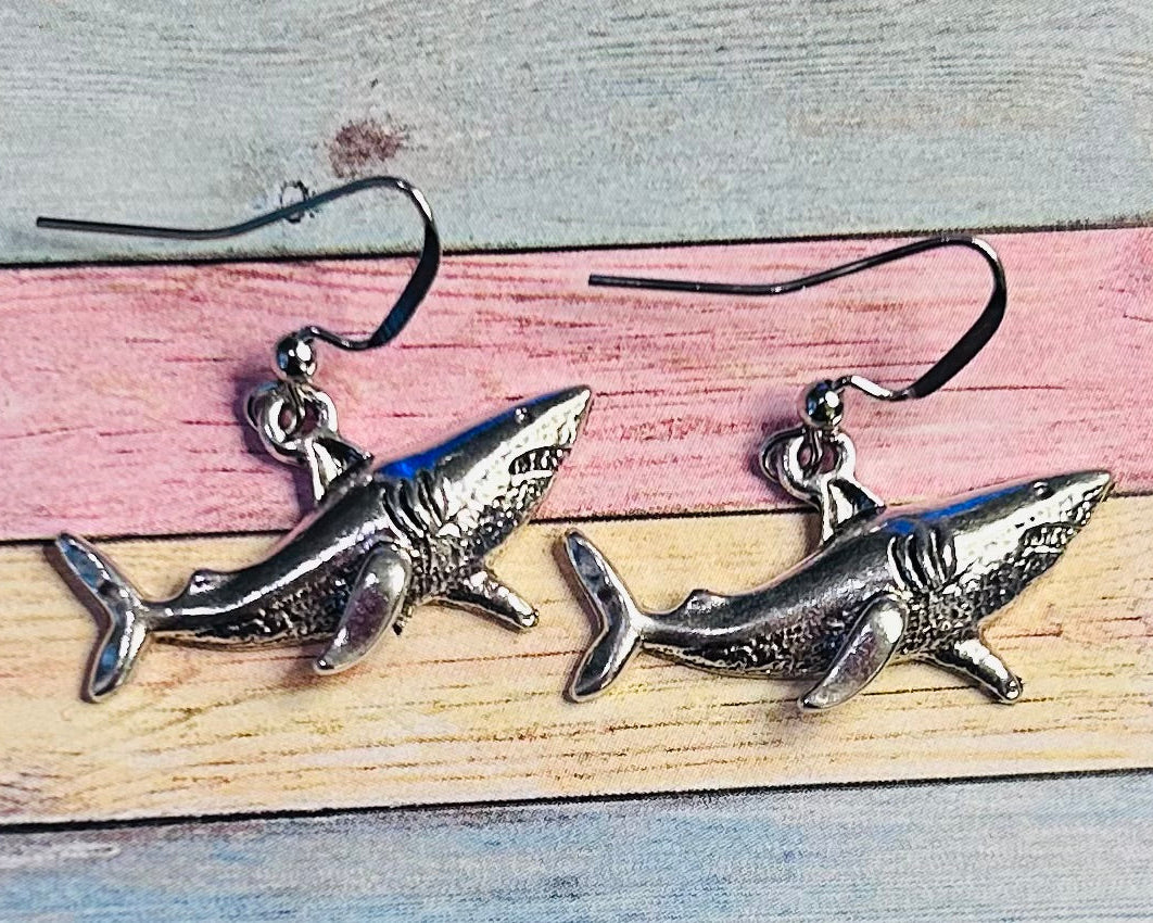 Shark Earrings