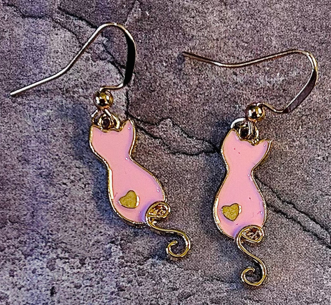 Cat Earrings - 2 Colours Available