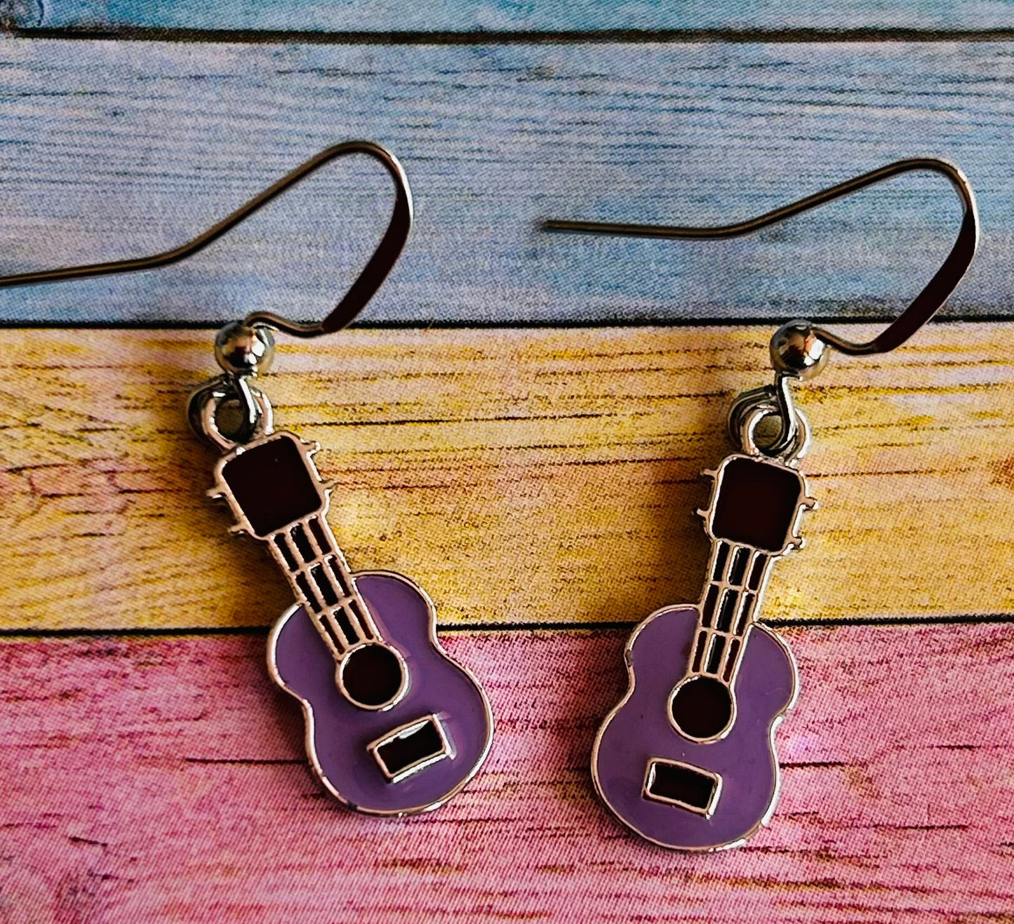 Guitar Earrings