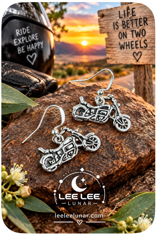 Motorbike Earrings