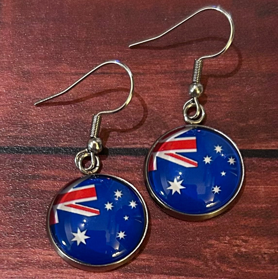 Australia Flag Earrings