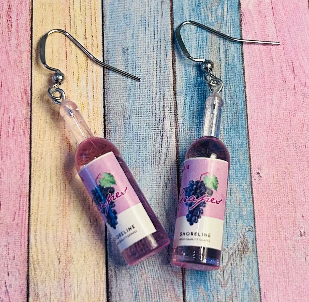 Wine Bottle Earrings