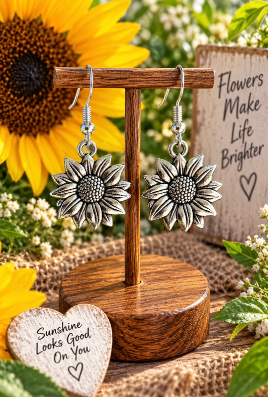 Sunflower Earrings