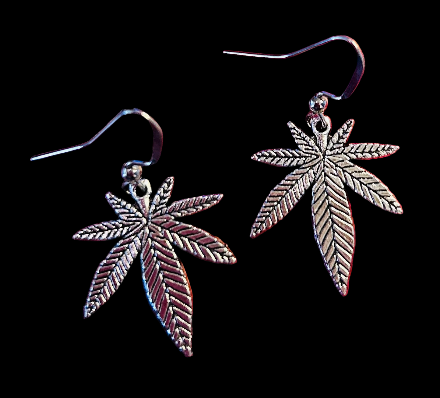 Hemp Leaf Earrings