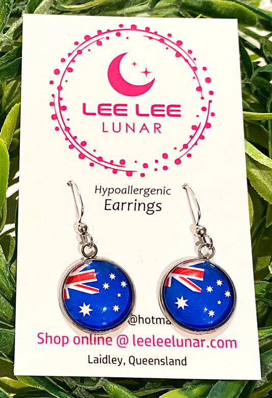 Australia Flag Earrings