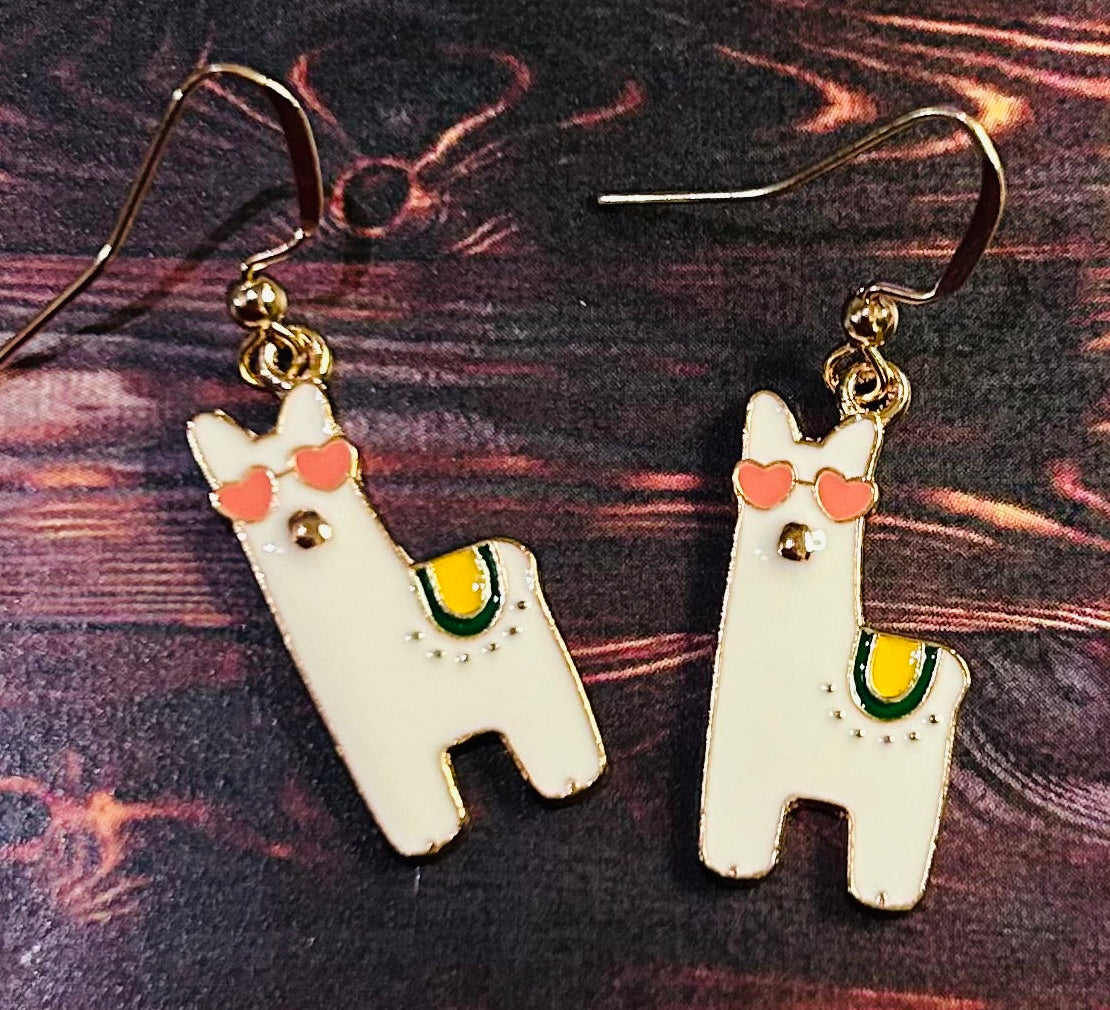 Llama Earrings