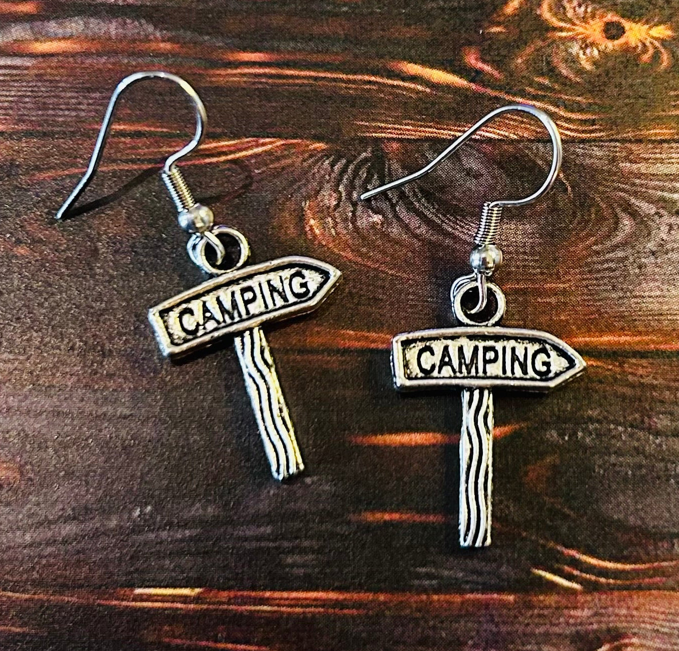 Camping Earrings