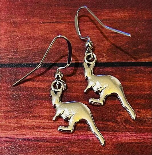Kangaroo Earrings