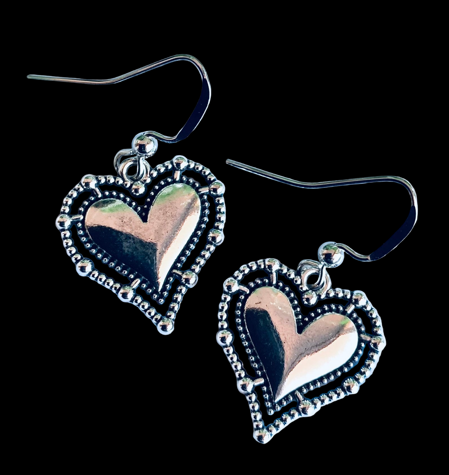 Heart Earrings - Medium