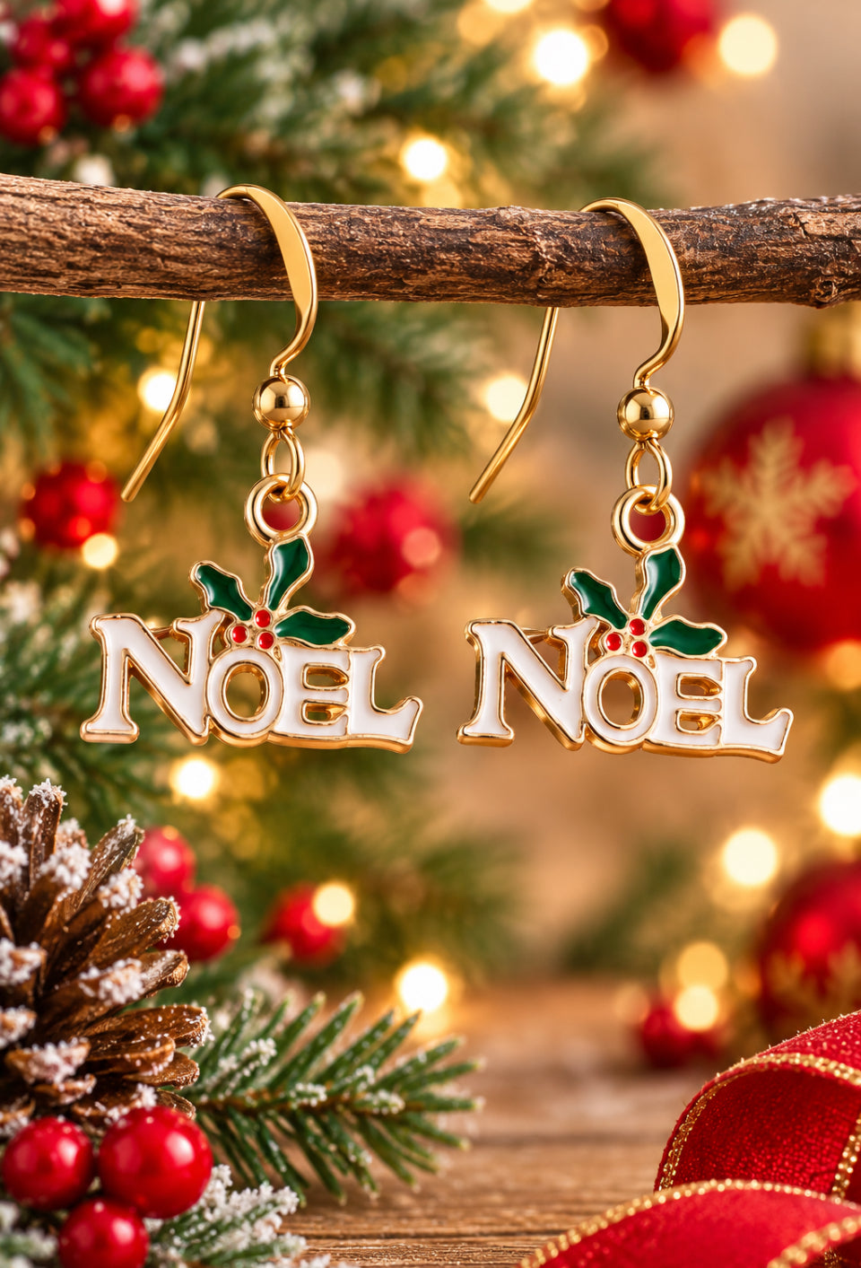 Xmas Noel Earrings