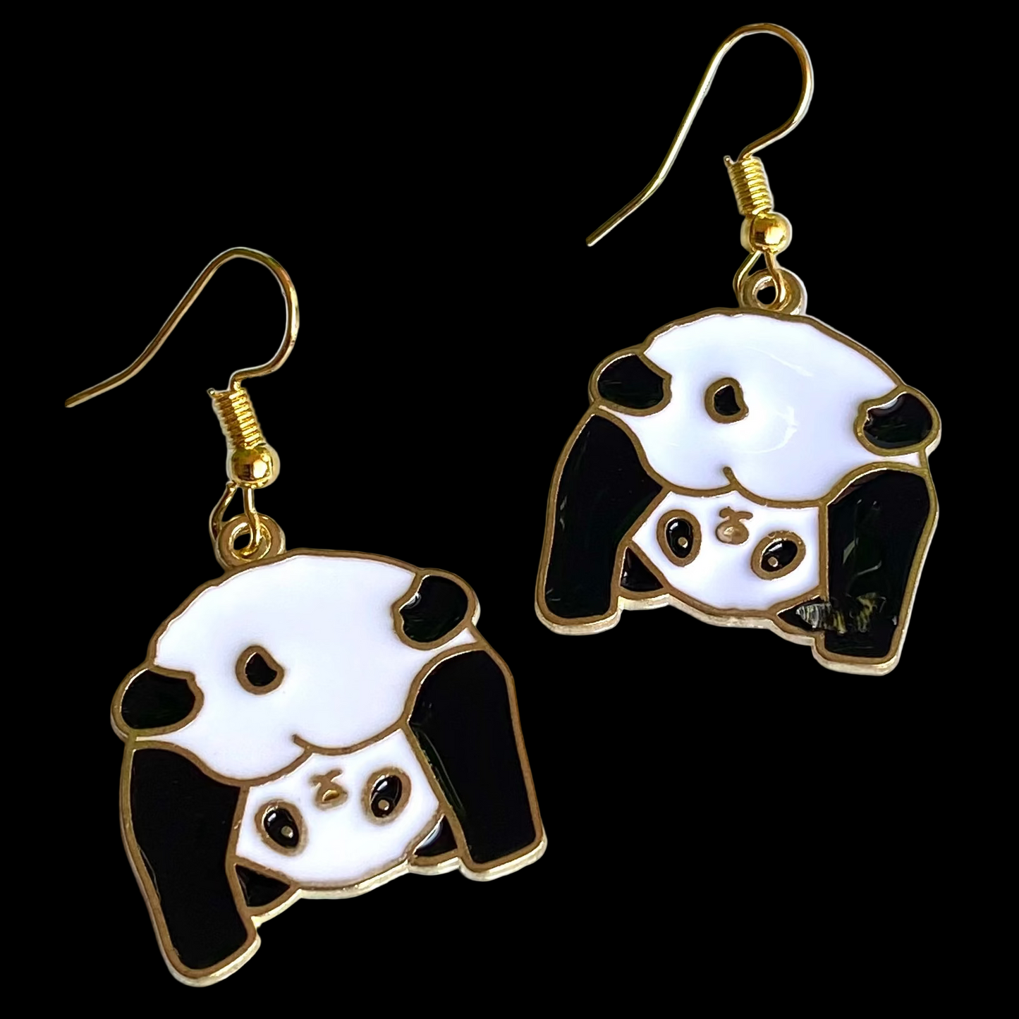 Panda Earrings - Large