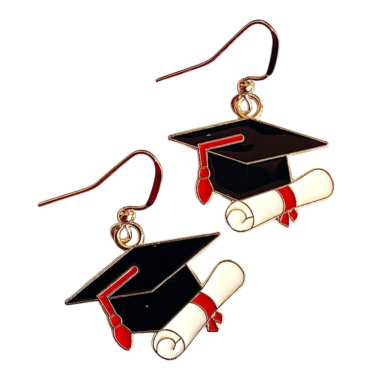 Graduation Cap Earrings