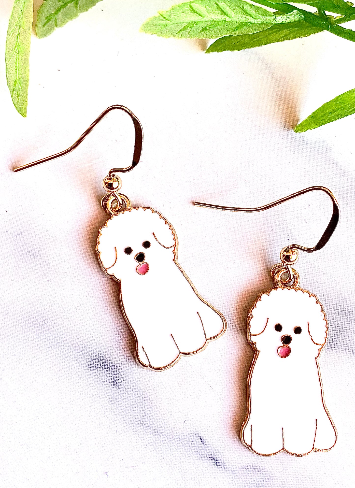 Dog Earrings