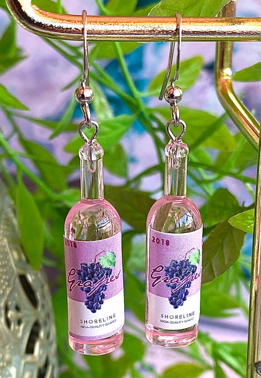 Wine Bottle Earrings