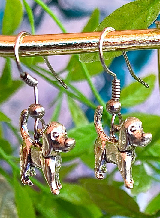 Dog Earrings