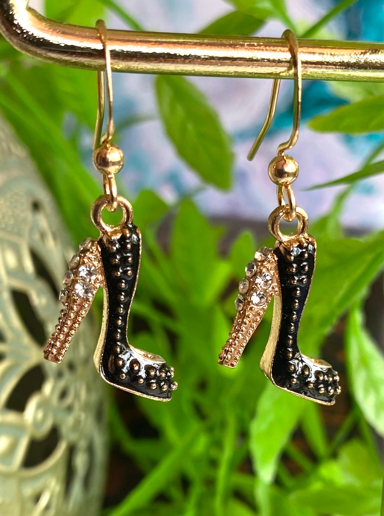 Stiletto High Heel Earrings