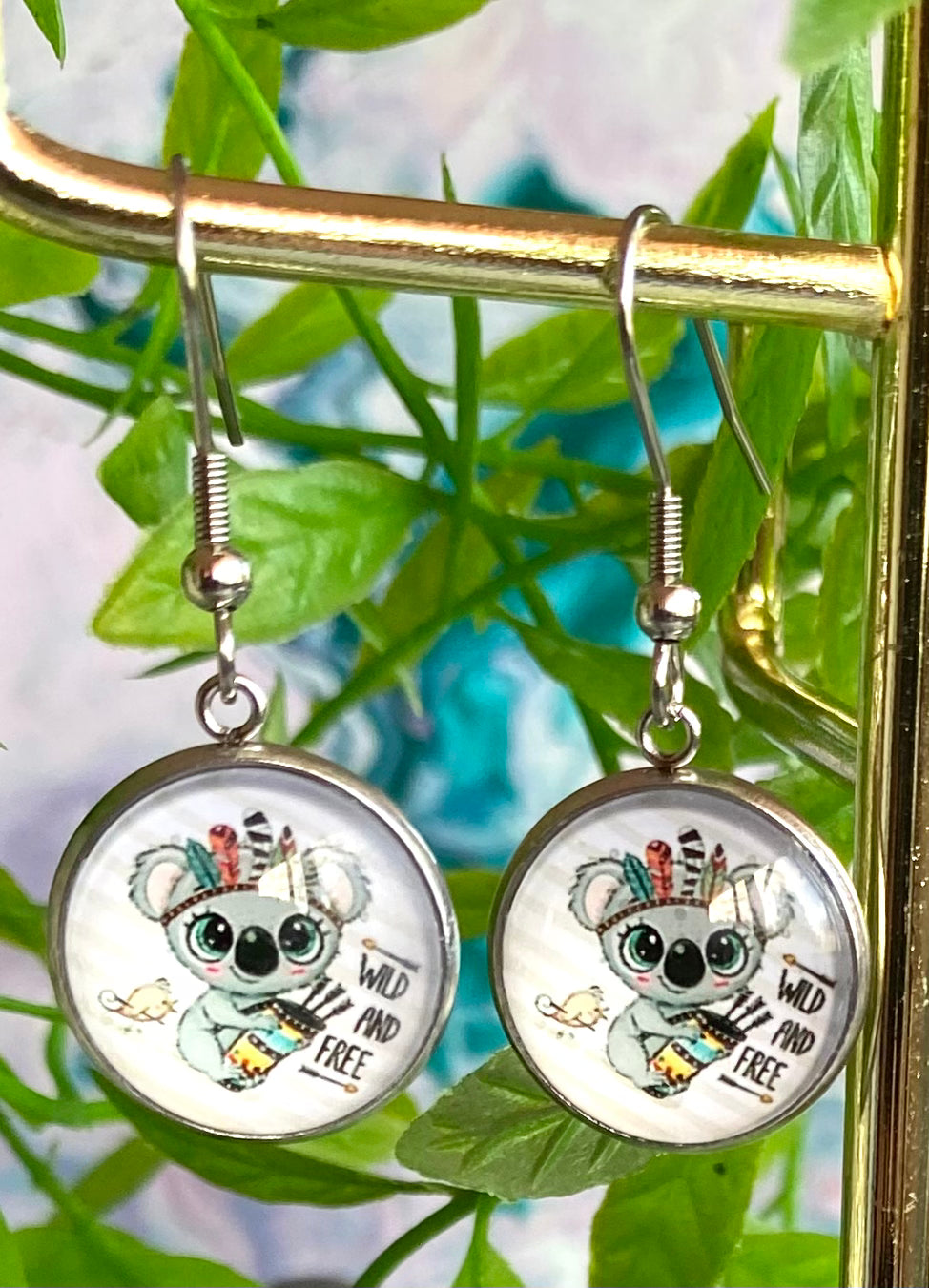 Koala Cartoon Earrings