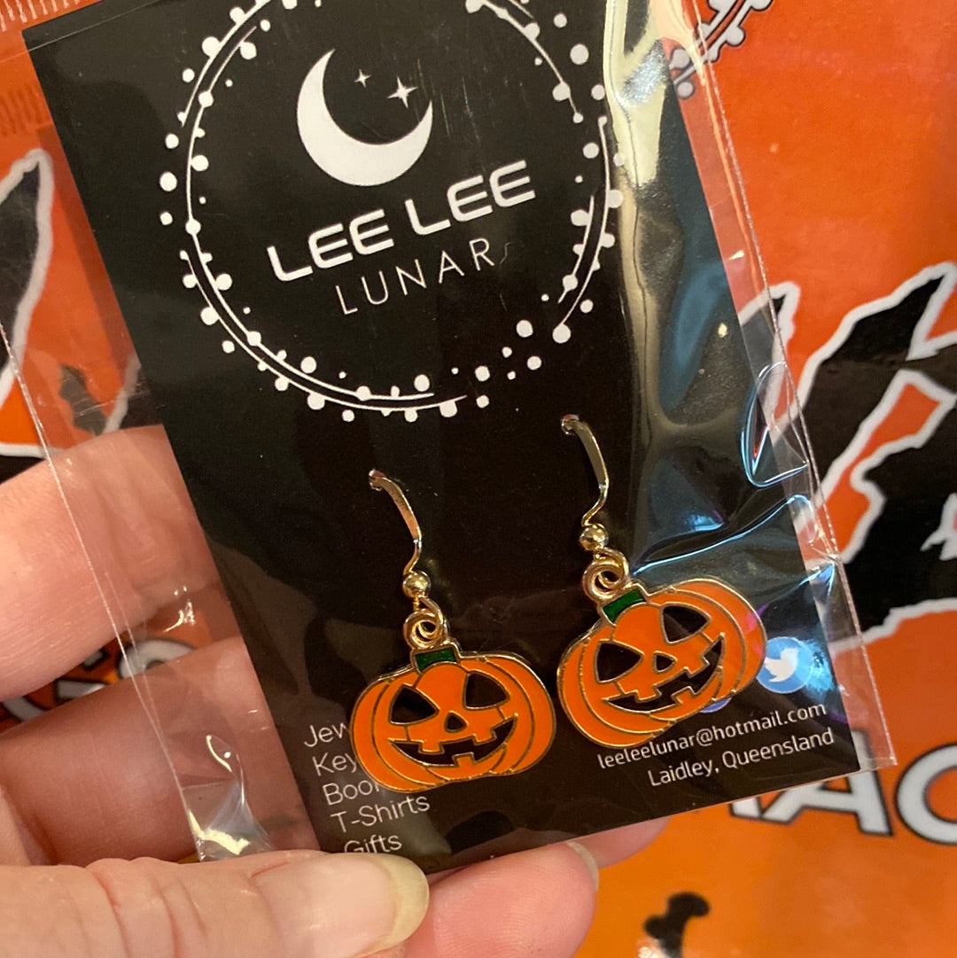 Pumpkin Earrings