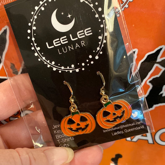 Pumpkin Earrings