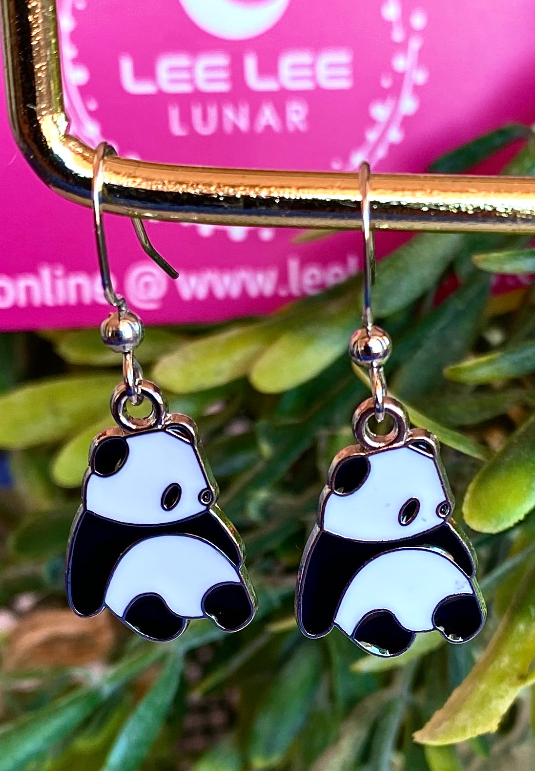 Panda Earrings Small