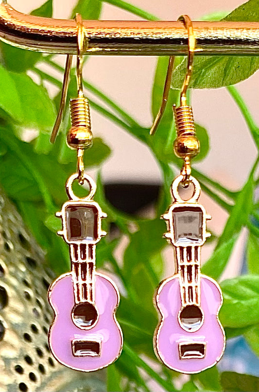 Guitar Earrings