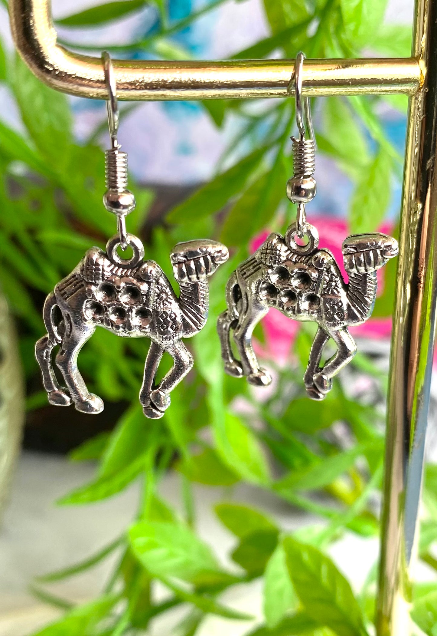 Camel Earrings