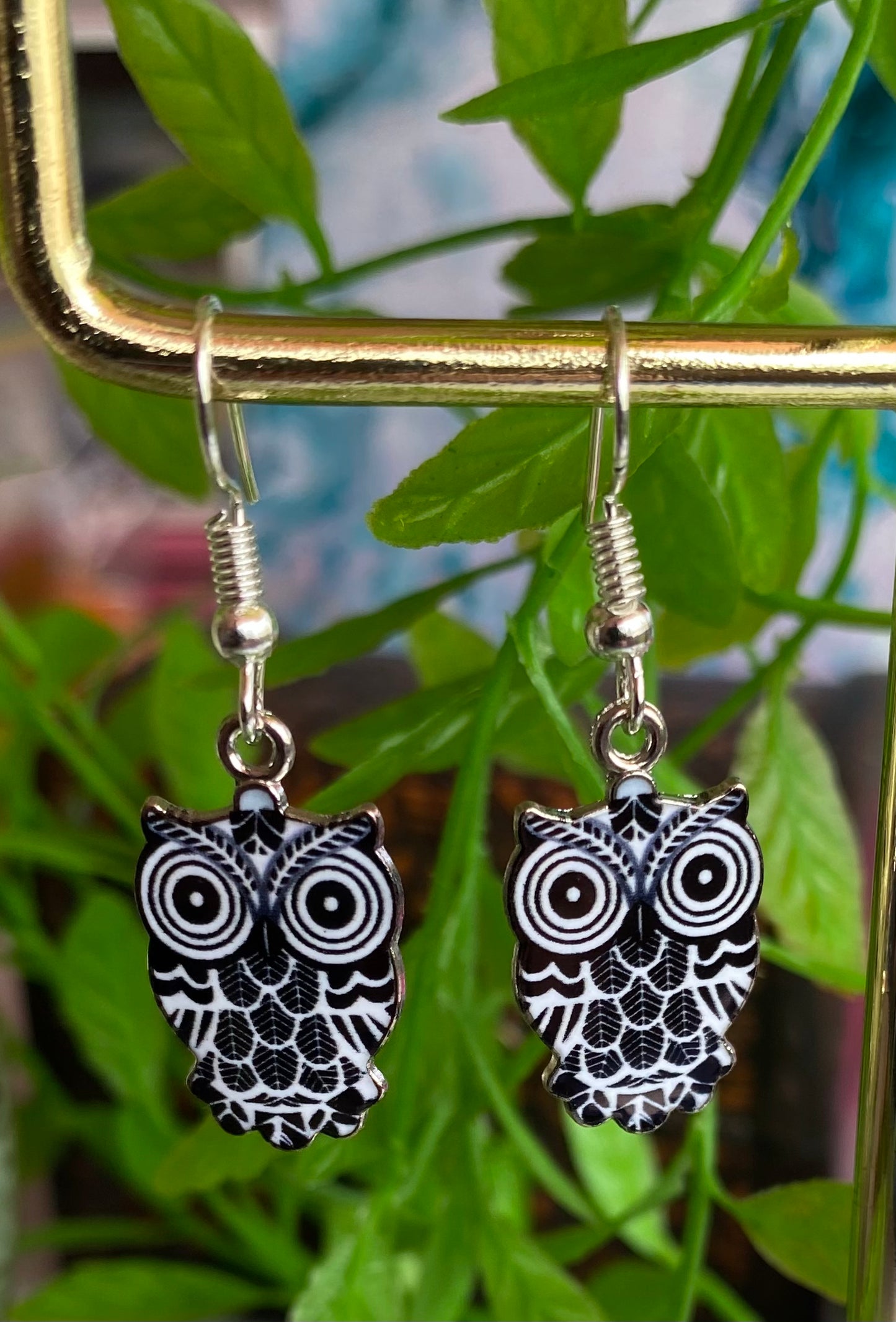 Owl Earrings Multiple Colours Available