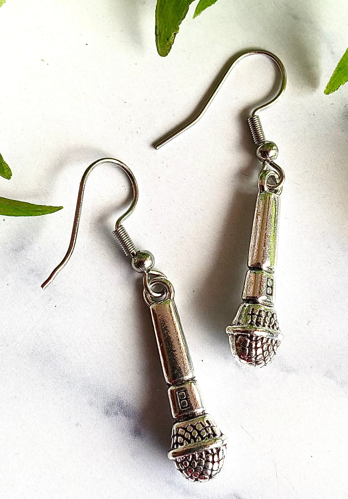 Microphone Earrings