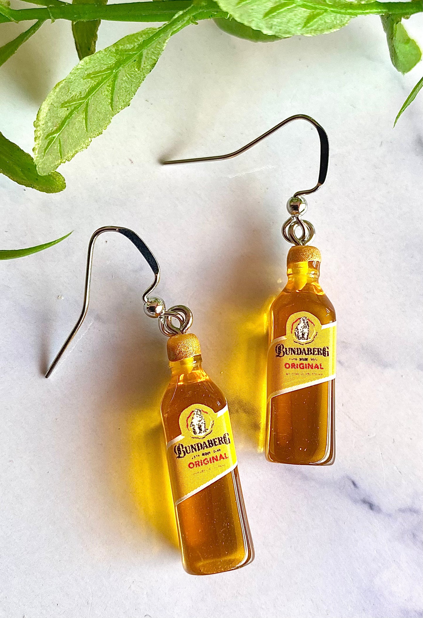 Rum Bottle Earrings