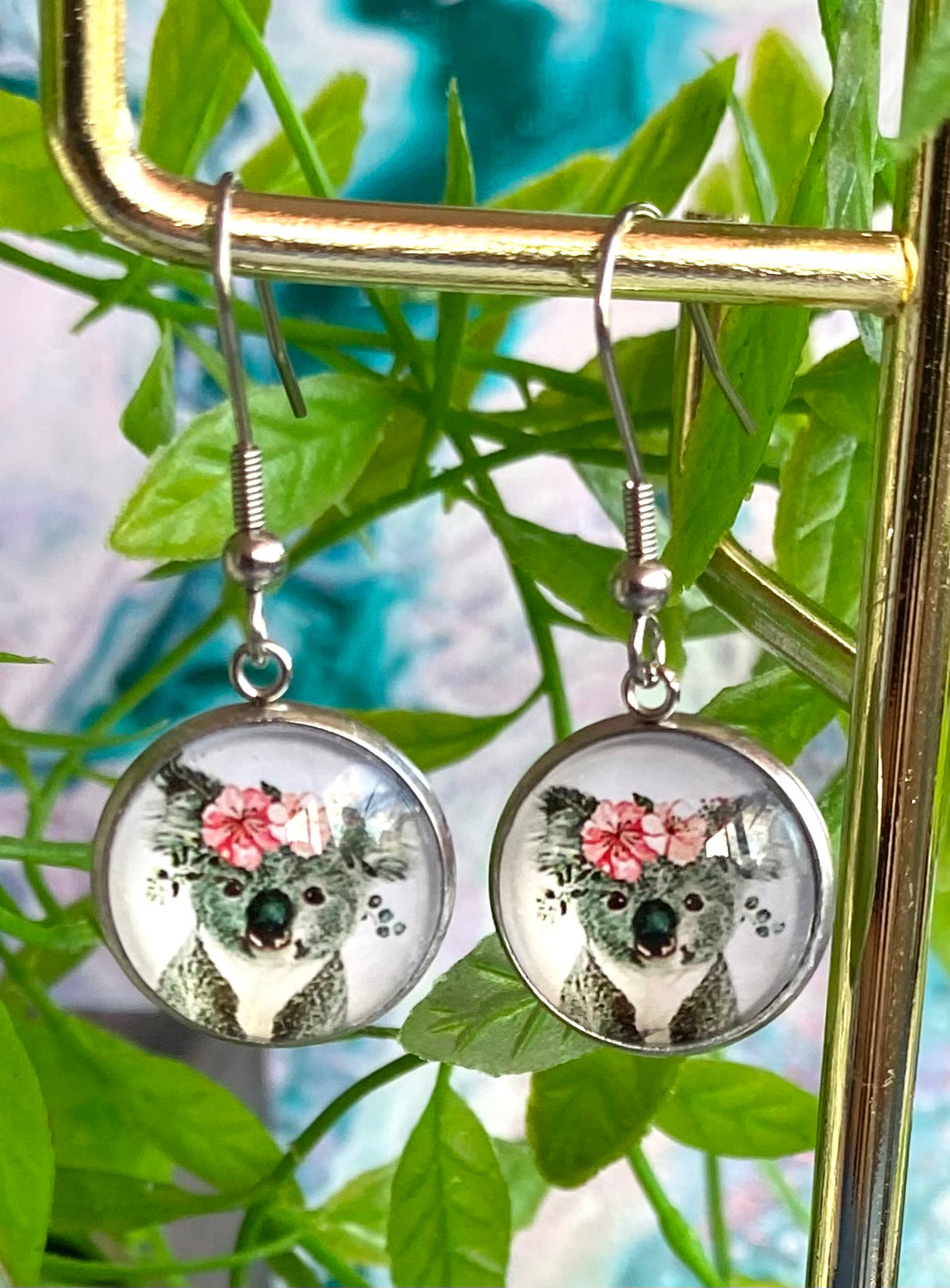 Koala Cartoon Earrings