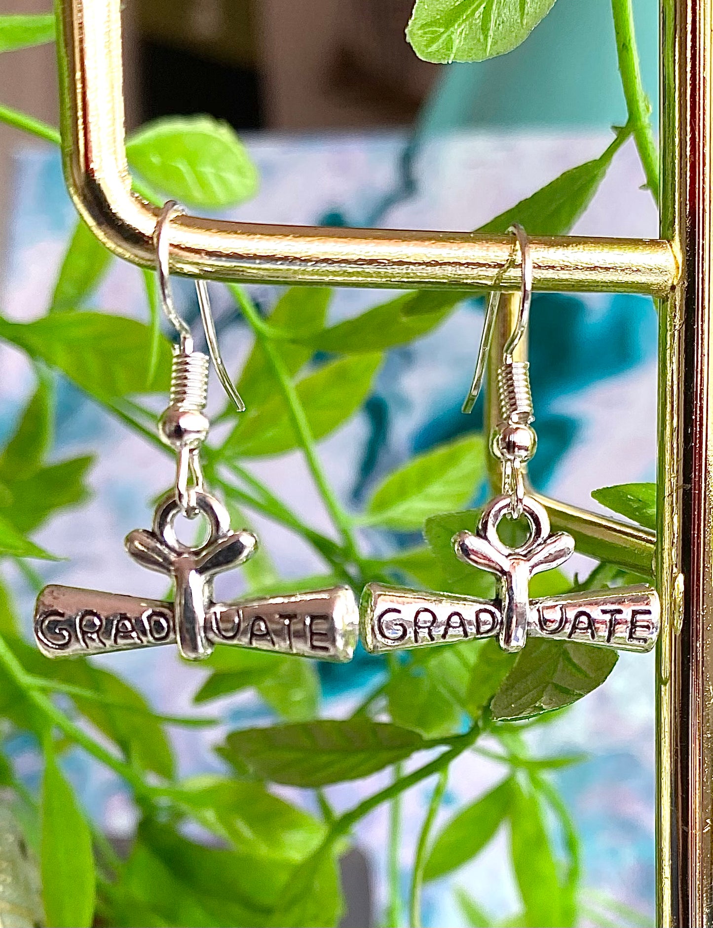 Graduation Diploma Earrings