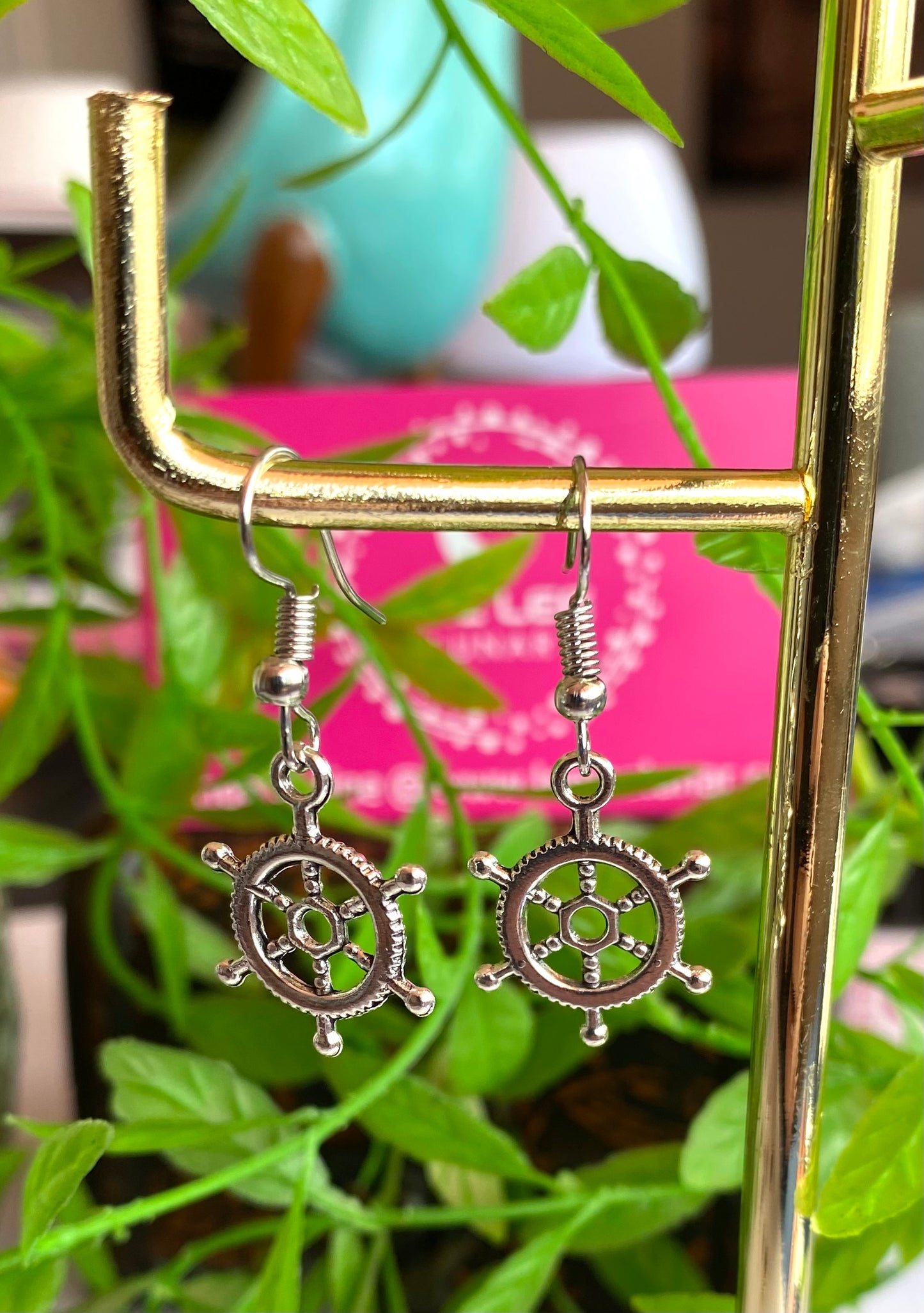 Boat Wheel Earrings