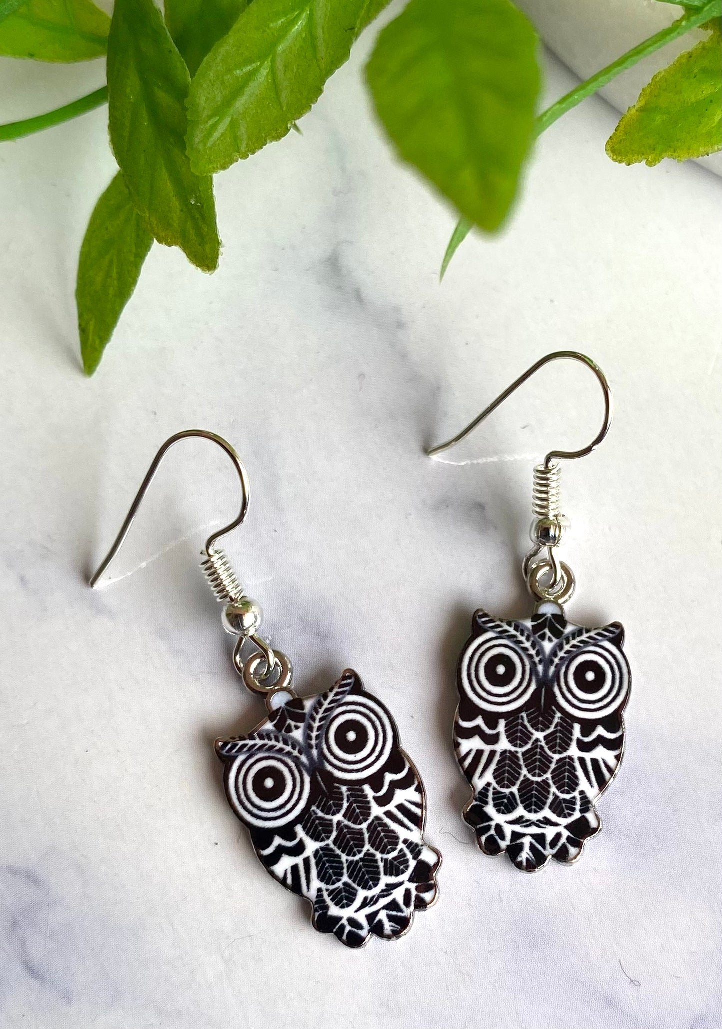 Owl Earrings Multiple Colours Available