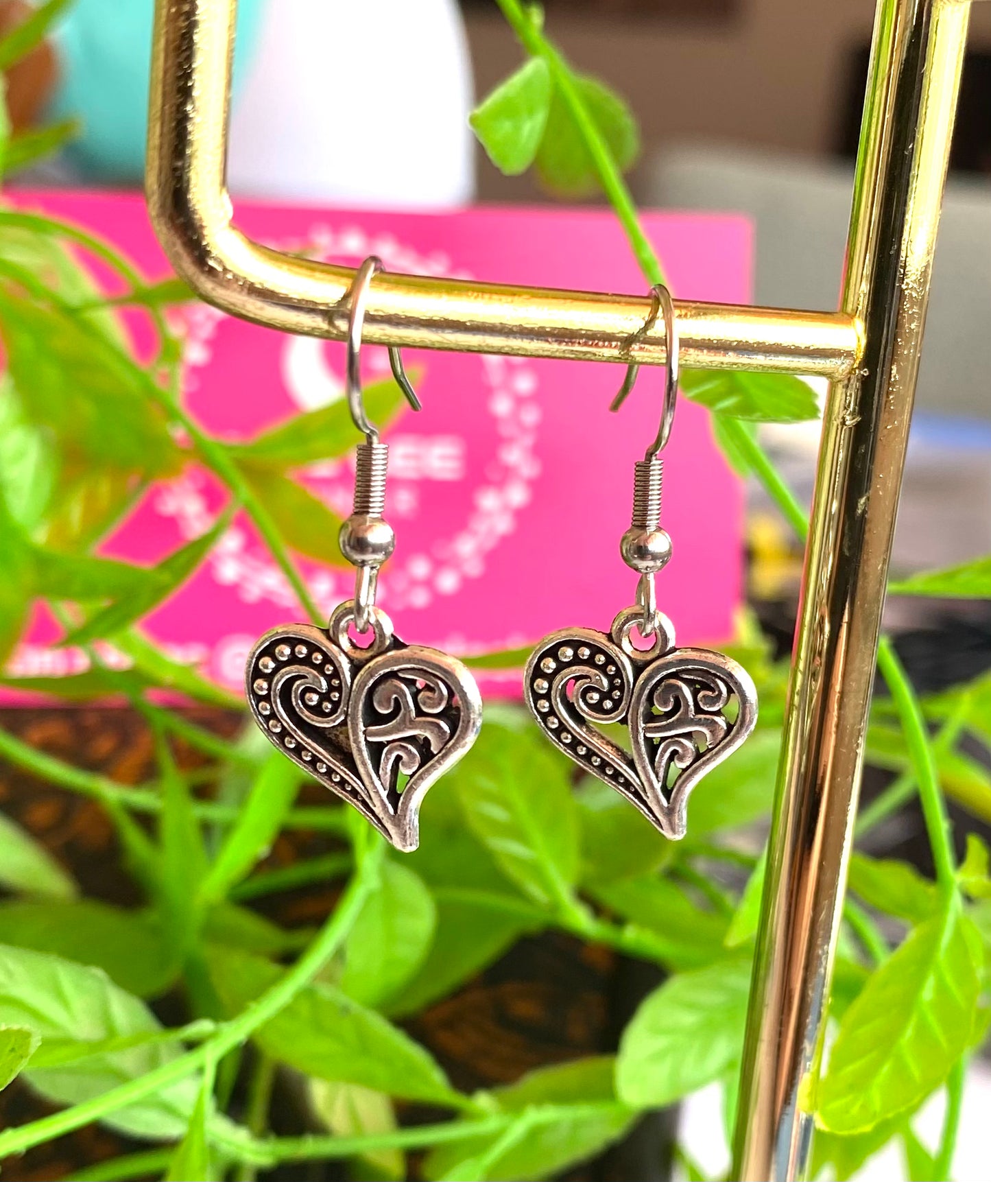 Heart Earrings - Small